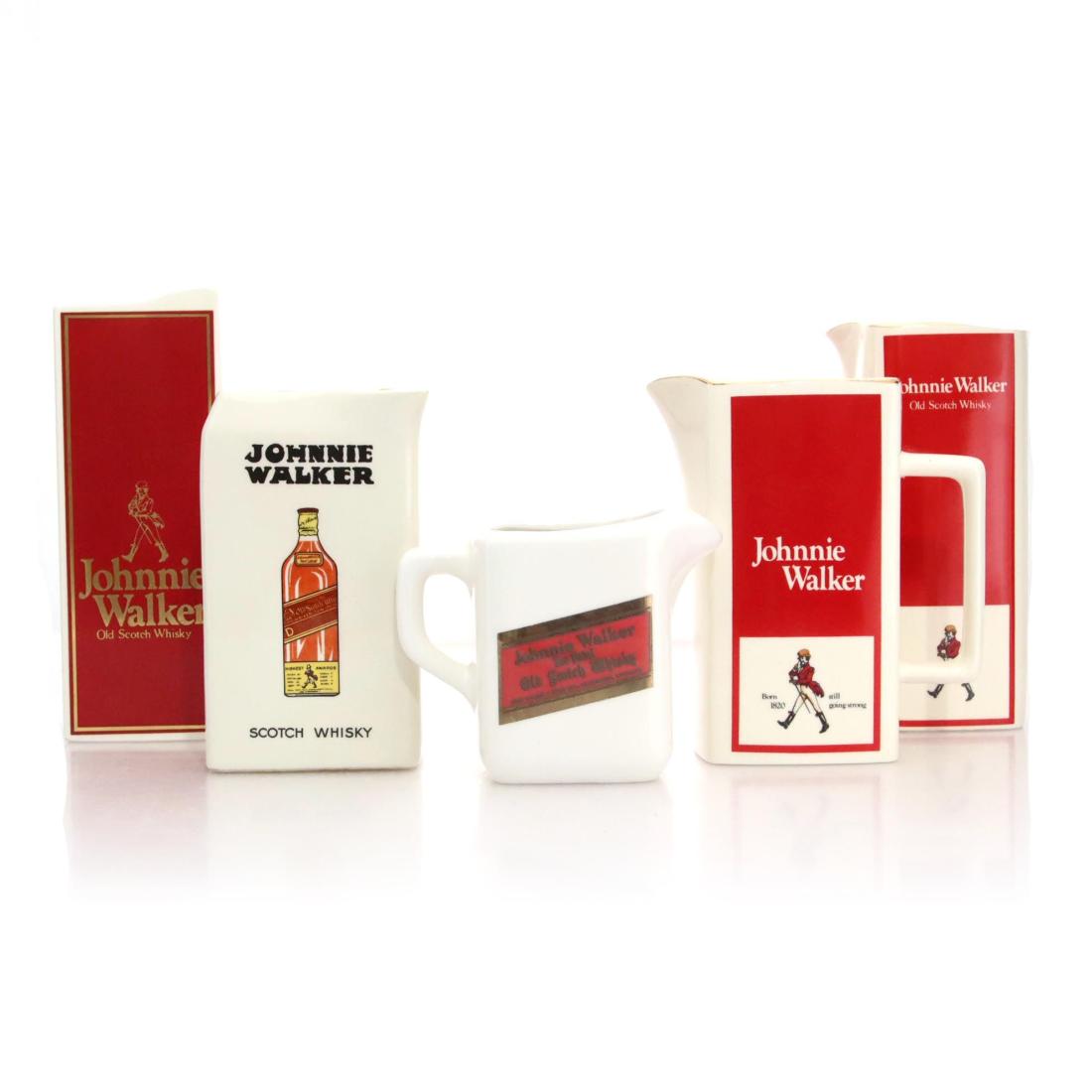 Johnnie Walker Ceramic Jugs X 5