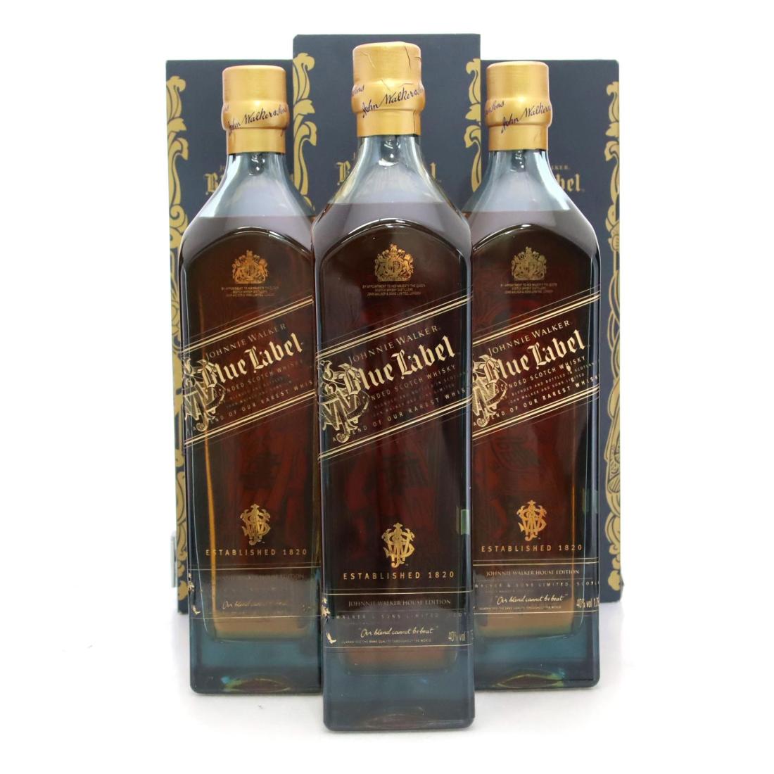 Johnnie Walker Blue Label Fu Lu Shou Edition Scotch Whisky Fortune Longevity Prosperity Set