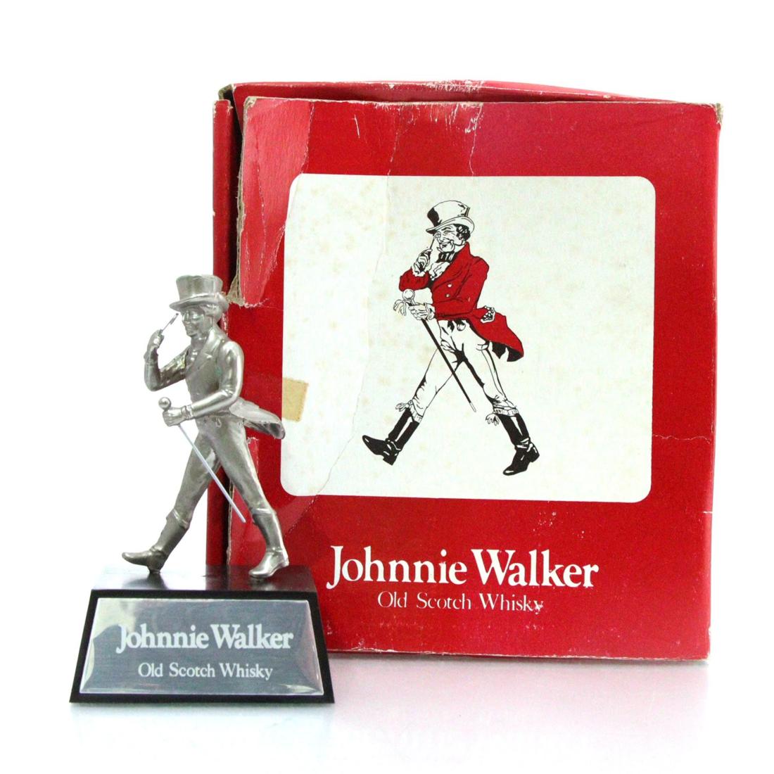 Johnnie Walker Metal Statue