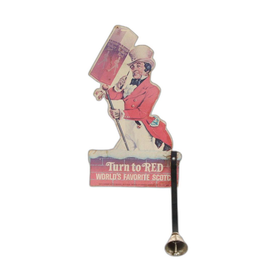 Johnnie Walker Bar Bell whisky bottle