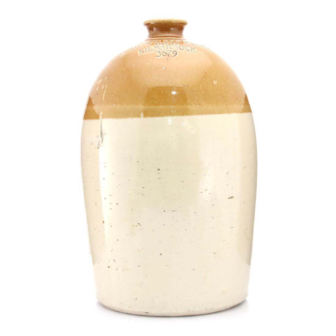 Johnnie Walker Large Ceramic Stoneware Flagon whisky bottle