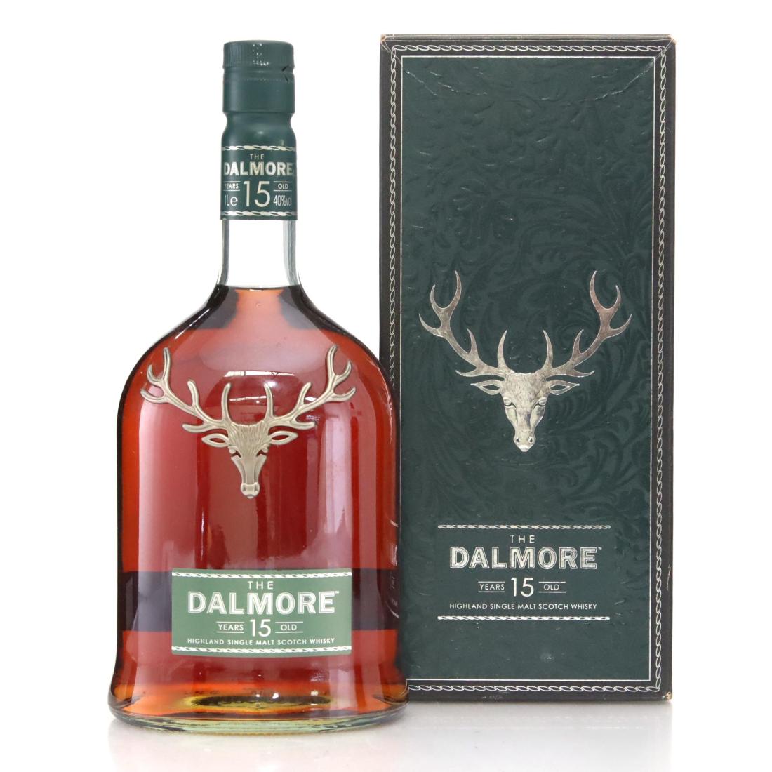 Dalmore 15 Year Old, Sherry Cask, 40% whisky bottle