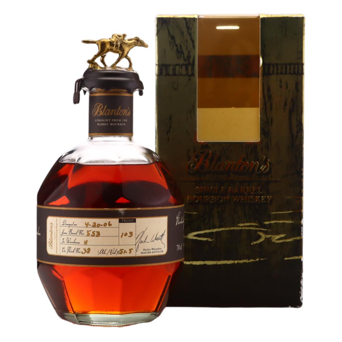 Blanton's Straight from the Barrel dumped 2006 #553
