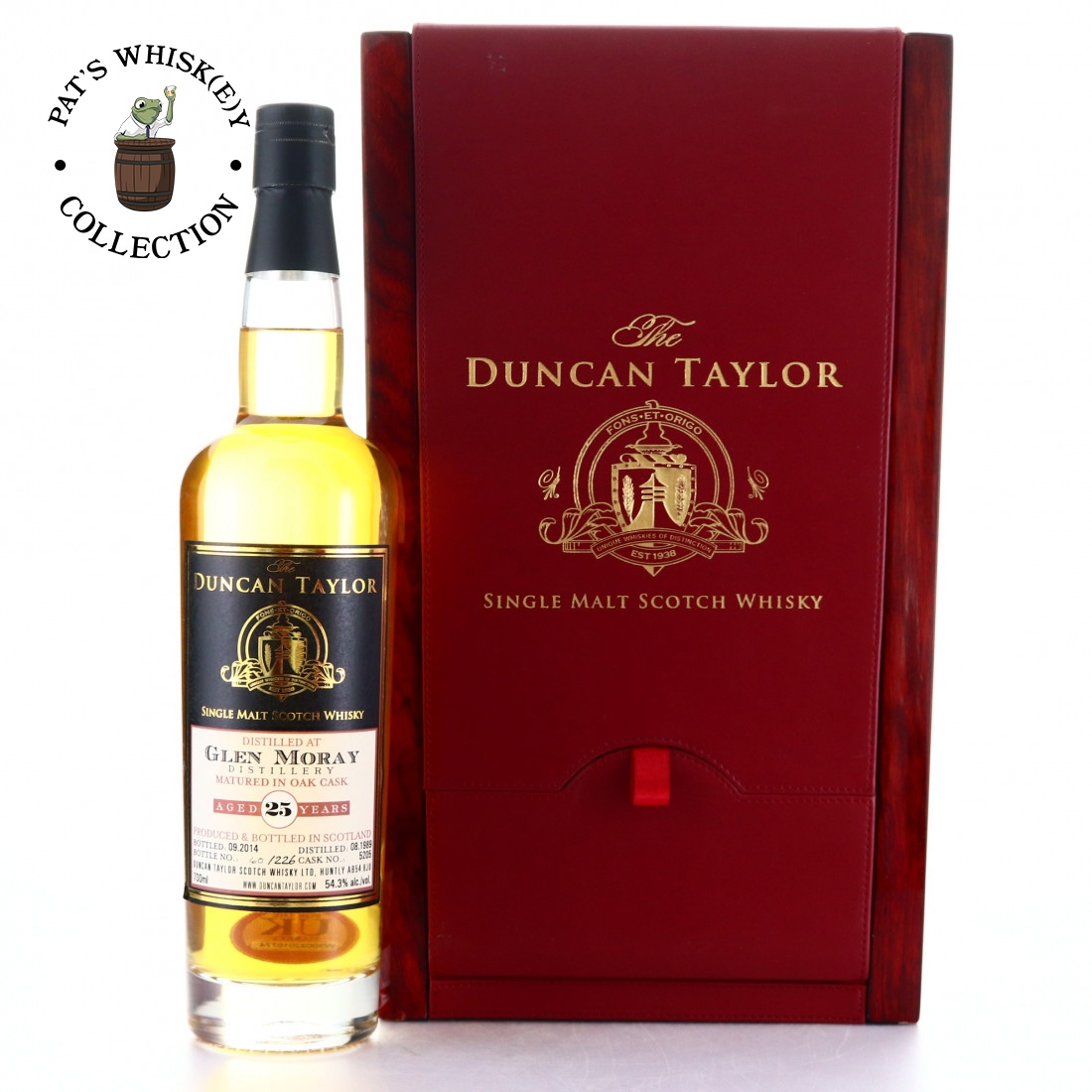 Glen Moray 1989 Duncan Taylor 25 Year Old Sherry Cask