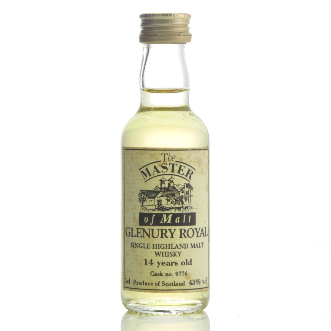 Glenury Royal 14 Year Old Master of Malt Miniature 5cl