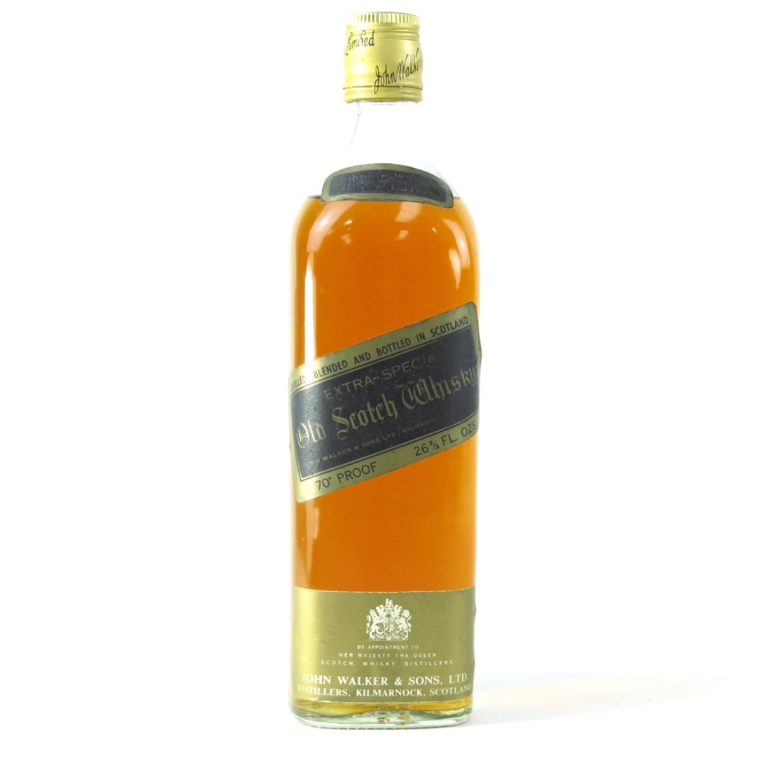 Johnnie Walker Black Label 1970s / 1976 Bottling