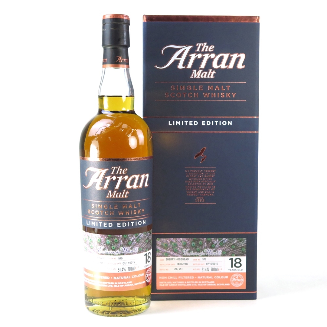 Arran 1997 Single Cask 18 Year Old / Whisk-E