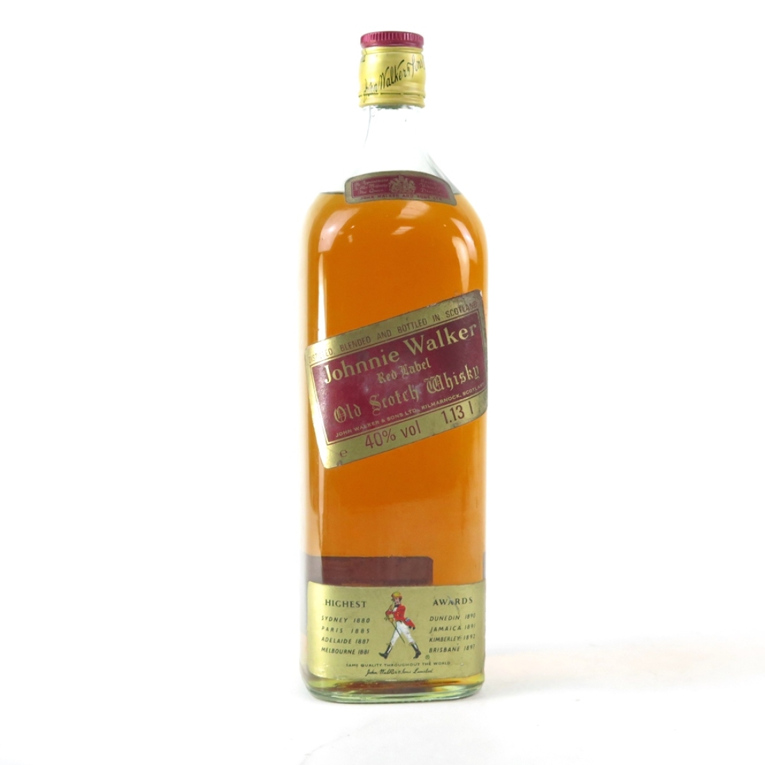Johnnie Walker Red Label 1.13 Litre 1985 Bottling