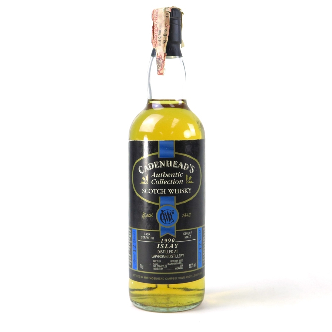 Laphroaig 1990 Cadenhead's 12 Year Old