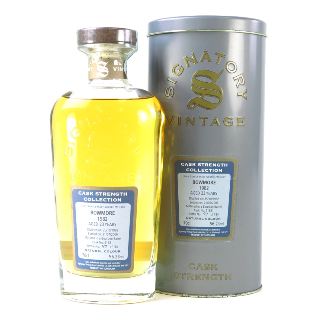Bowmore 1982 Signatory Vintage 23 Year Old
