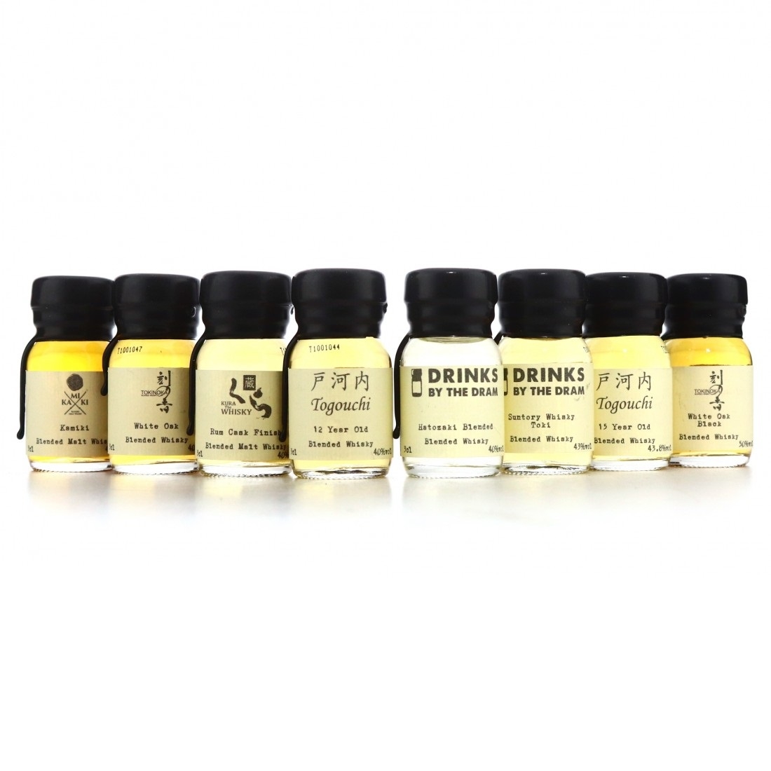 Japanese Drinks by the Dram Samples x 8