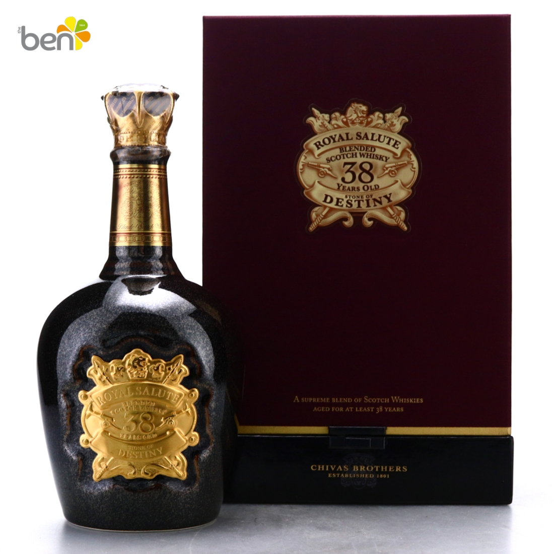 Chivas Royal Salute 38 Year Old Stone of Destiny - Charity Lot