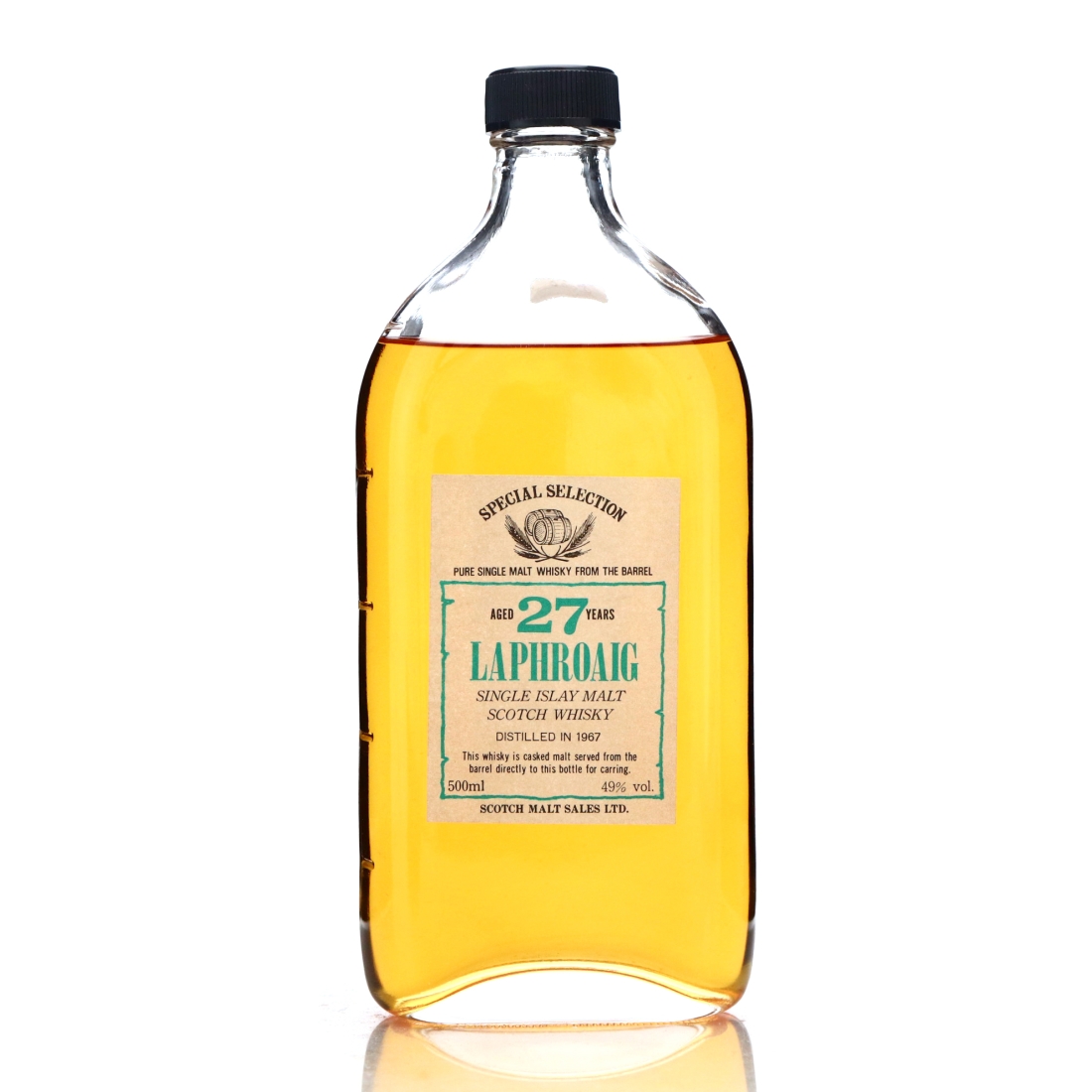 Laphroaig 1967 Scotch Malt Sales 27 Year Old 50cl