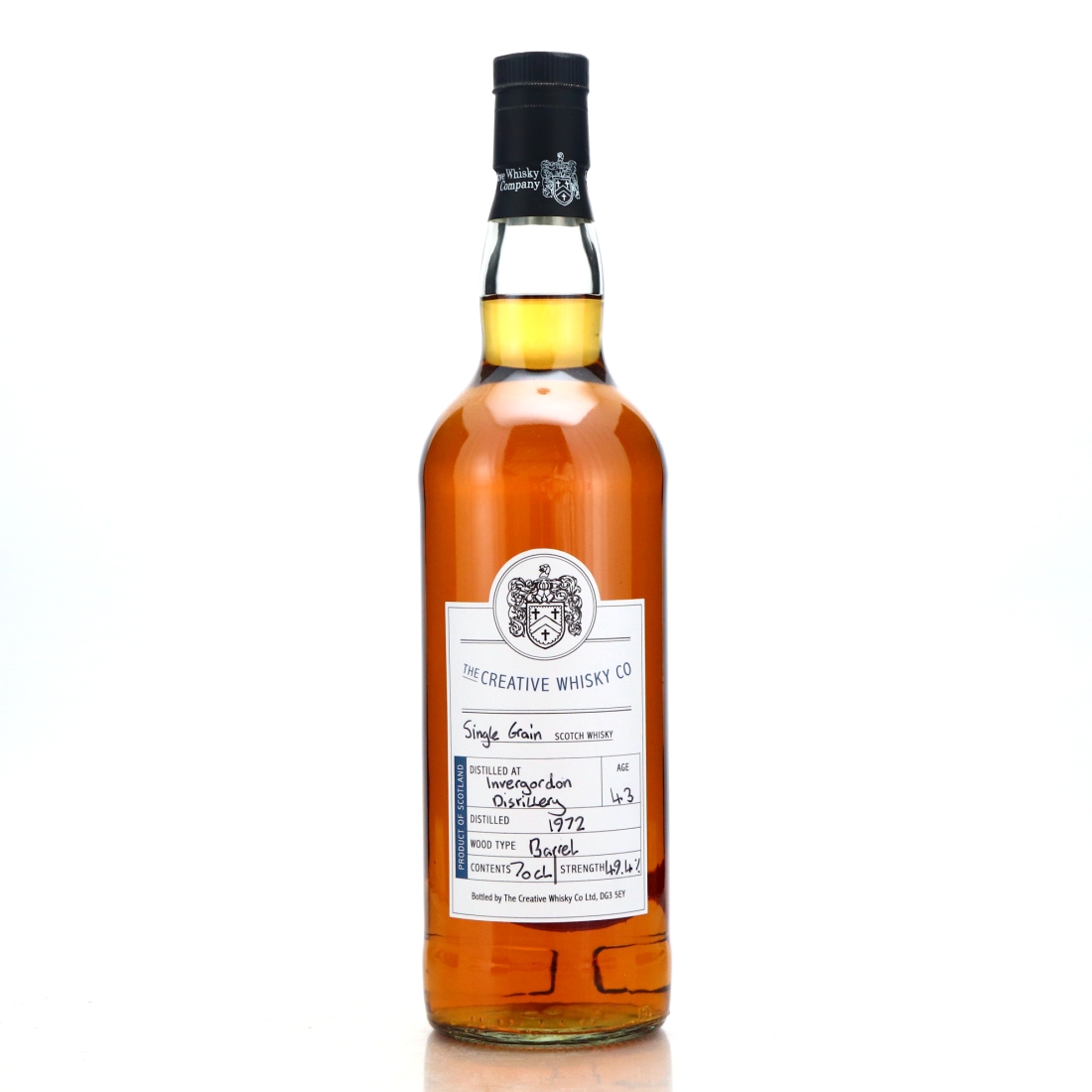 Invergordon 1972 Creative Whisky Co 43 Year Old