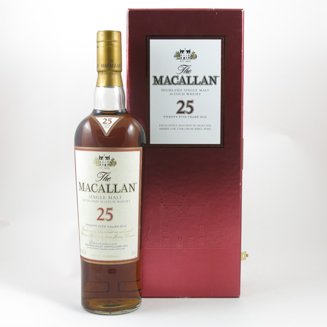 Macallan 25 Year Old Sherry Oak (US Import) 75cl