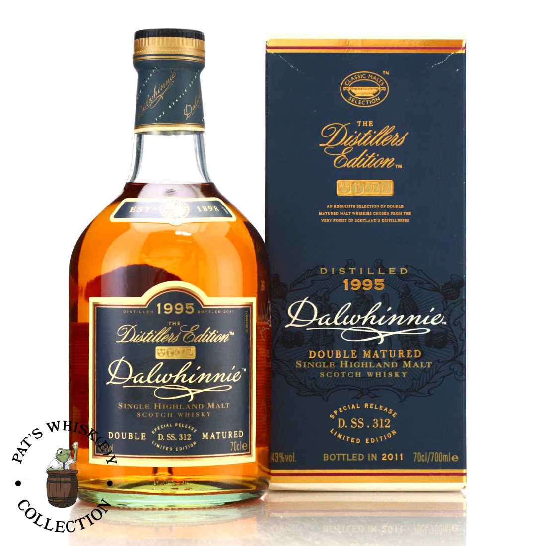 Dalwhinnie 1995 Distillers Edition D.SS.312