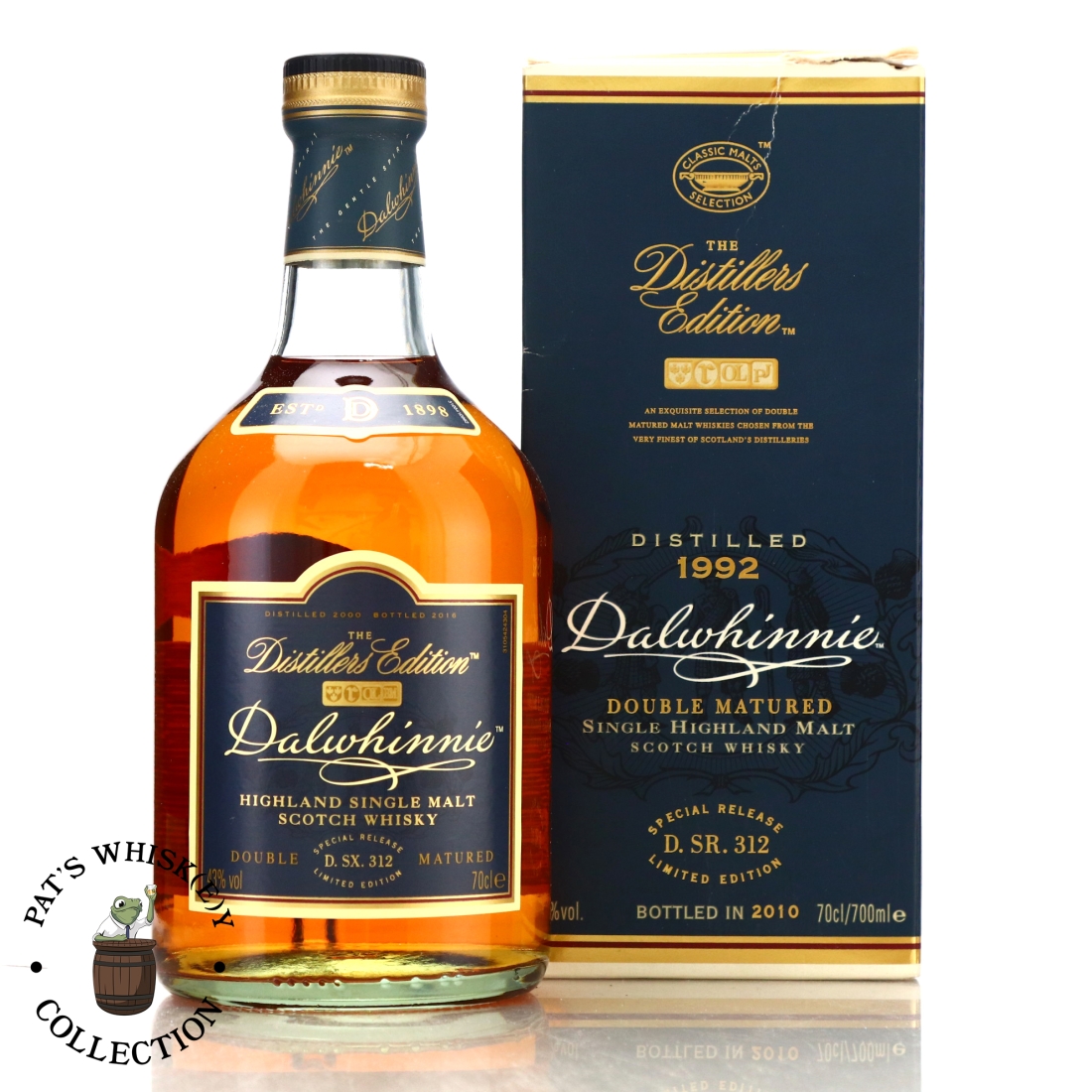 Dalwhinnie 1992 Distillers Edition D.SX.312