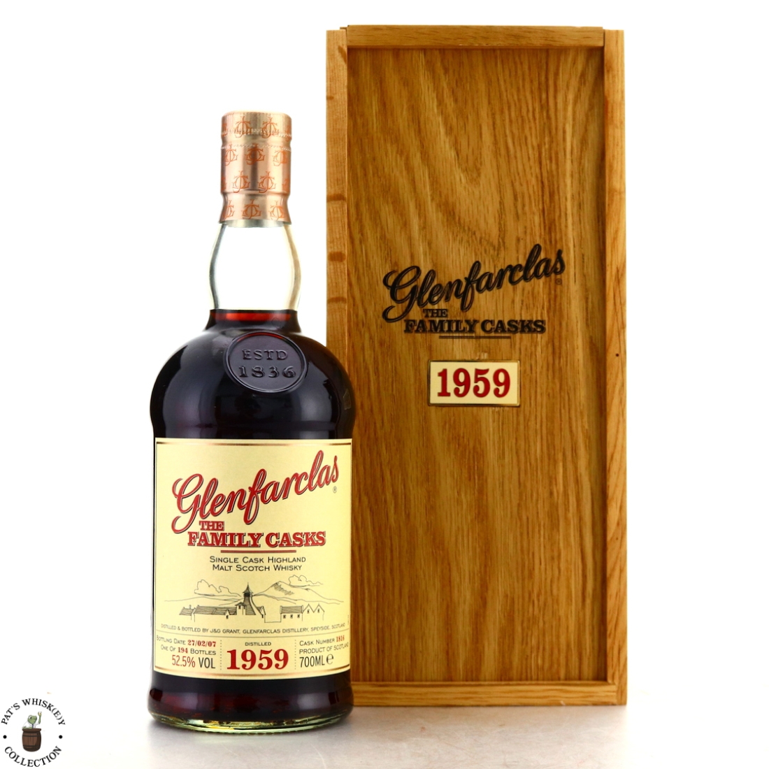 Glenfarclas 1959 Family Cask #1816 / Release I