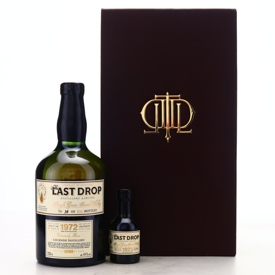 Lochside 1972 The Last Drop 44 Year Old with Miniature