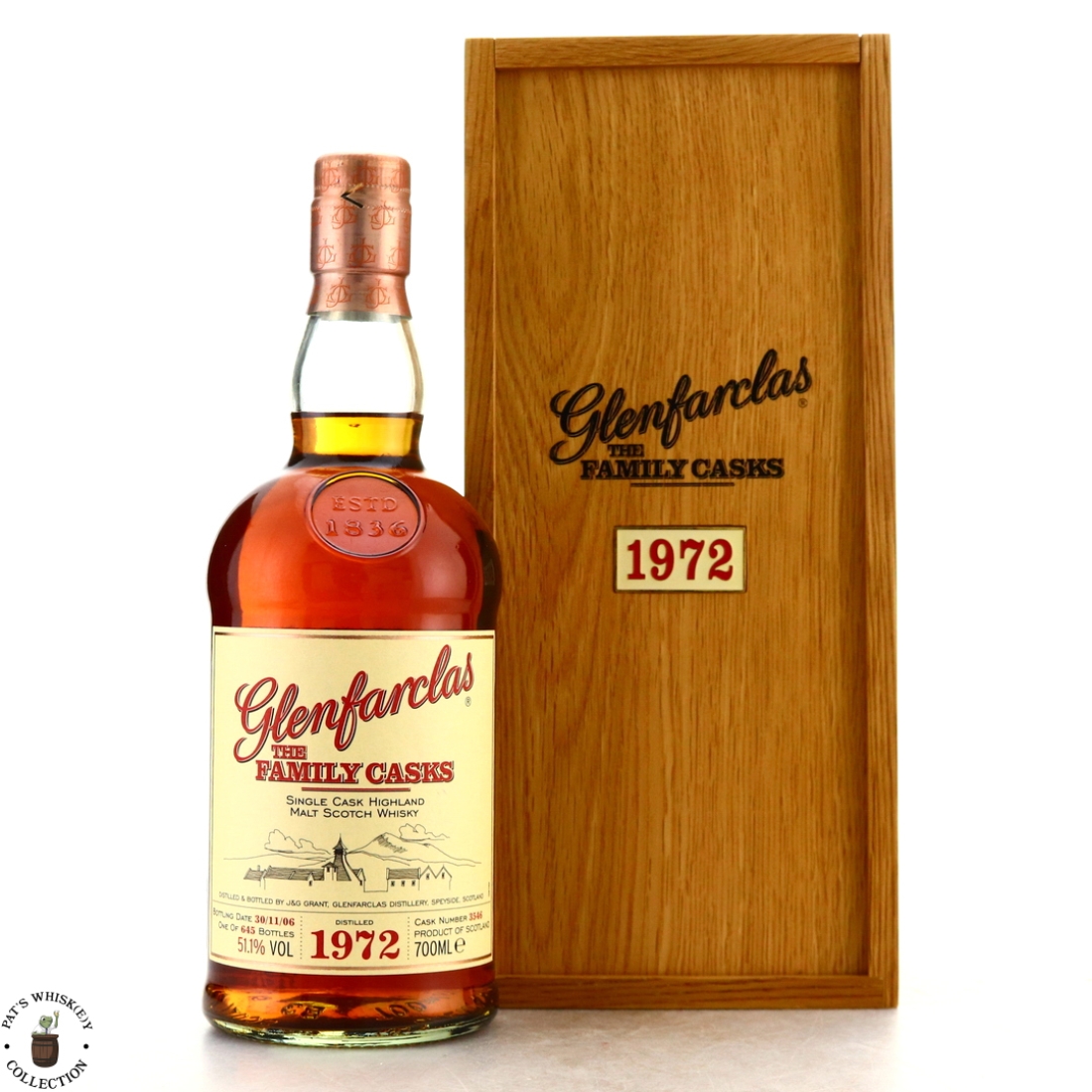 Glenfarclas 1972 Family Cask #3546 / Release I