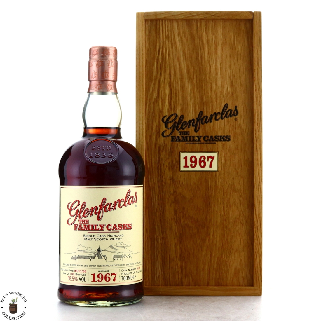 Glenfarclas 1967 Family Cask #5118 / Release I