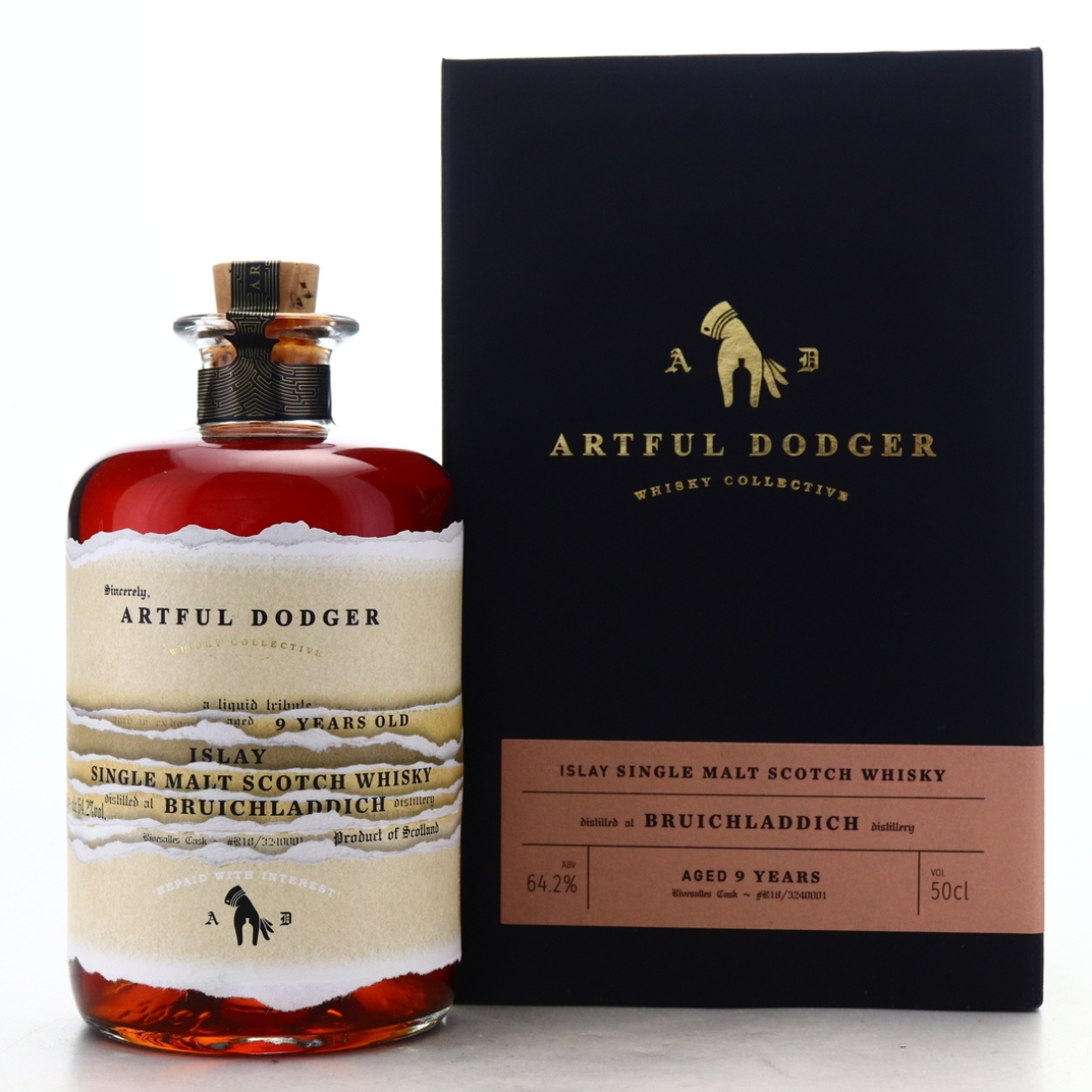 Bruichladdich 9 Year Old Artful Dodger 50cl