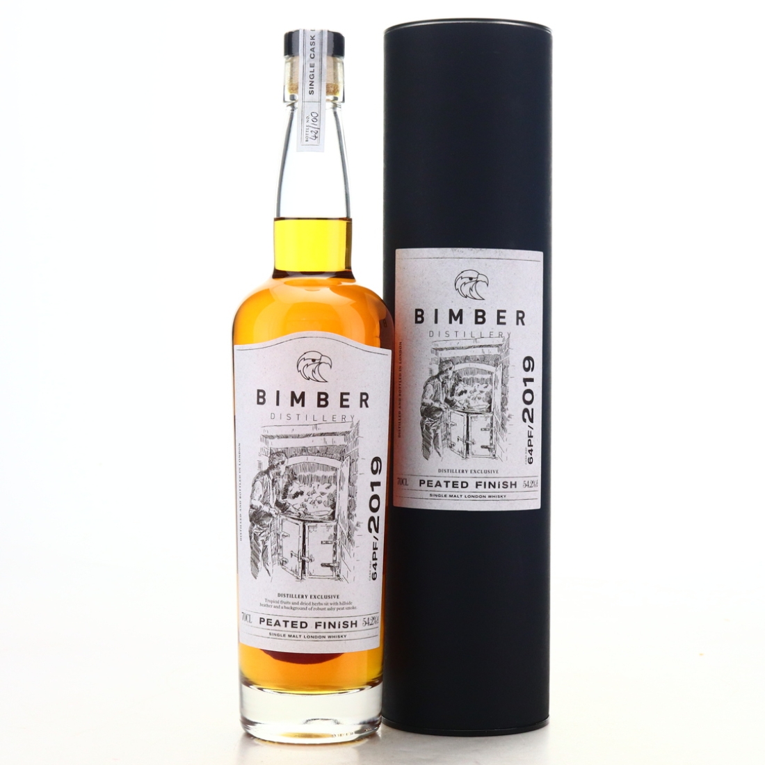 Bimber 2019 Single Cask #64 Peated Finish / Distillery Exclusive