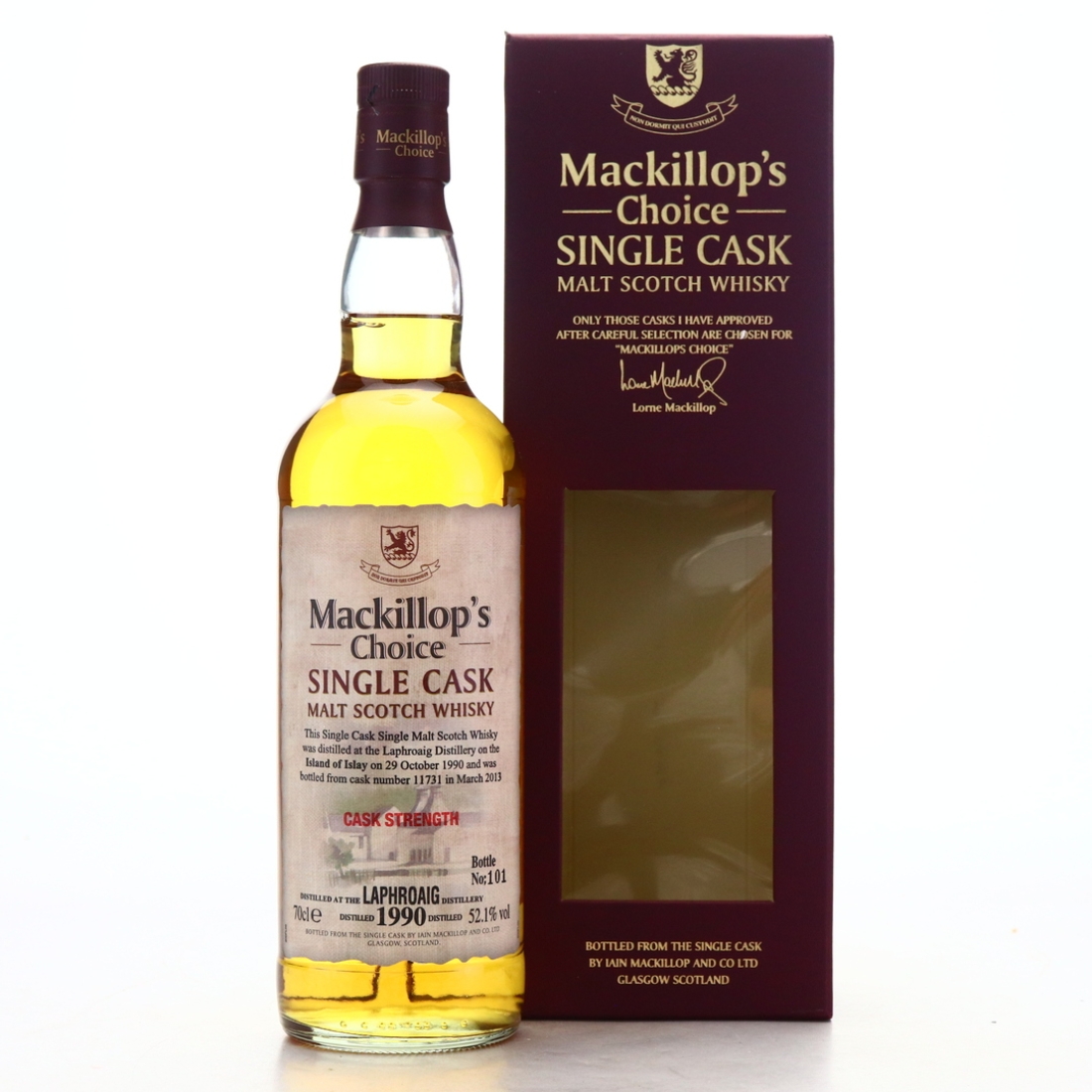 Laphroaig 1990 Mackillop's Choice