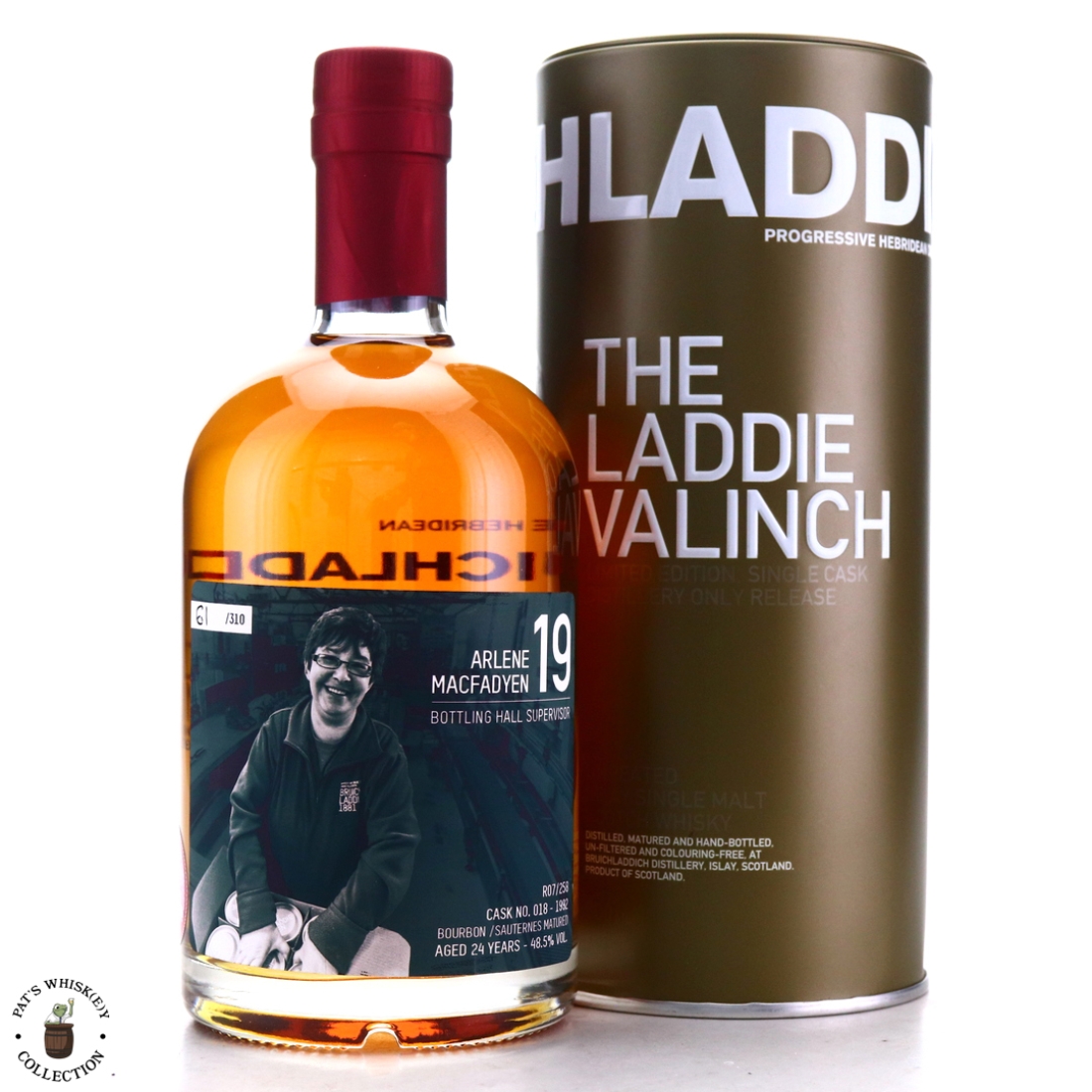 Bruichladdich 1992 Arlene Macfadyen Valinch 24 Year Old / Sauternes Finish