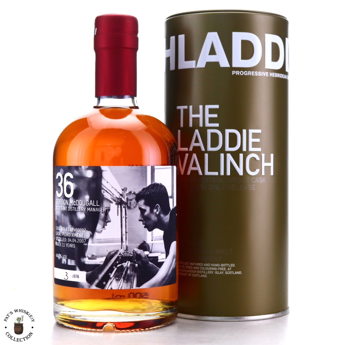 Bruichladdich 2007 Gordon McDougall Valinch 11 Year Old / PX