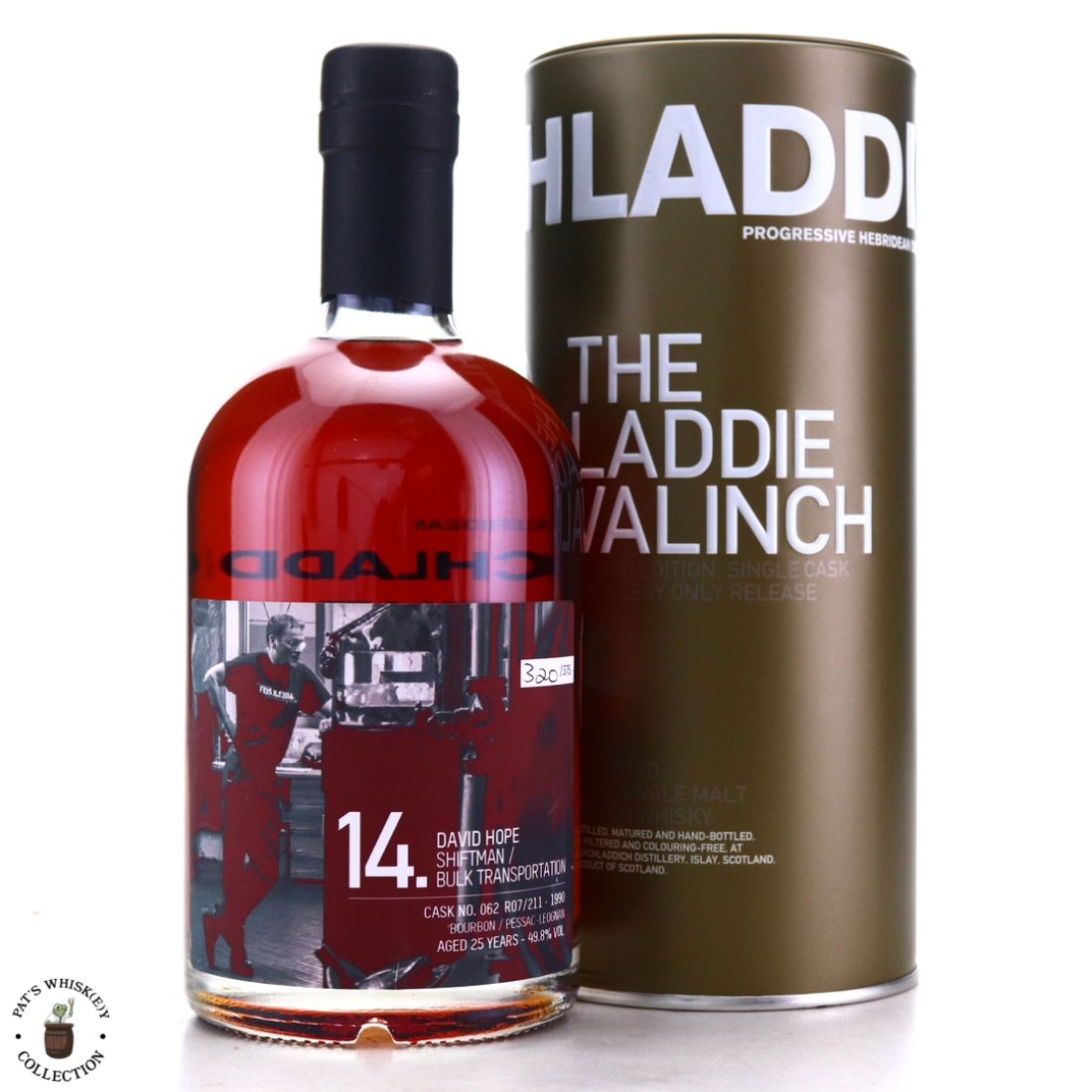 Bruichladdich 1990 David Hope Valinch 25 Year Old / Pessac-Leognan Finish