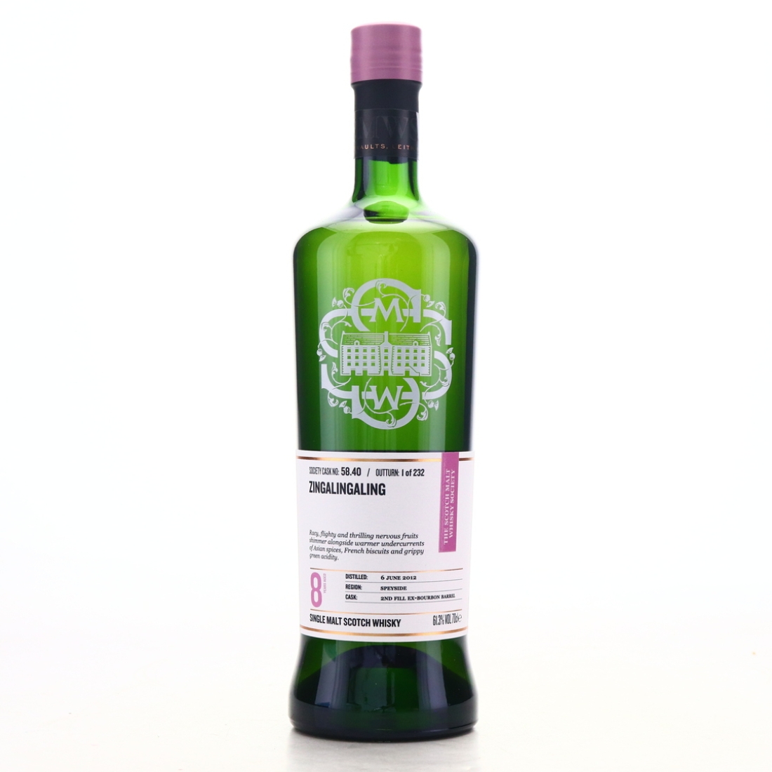 Strathisla 2012 SMWS 8 Year Old 58.40