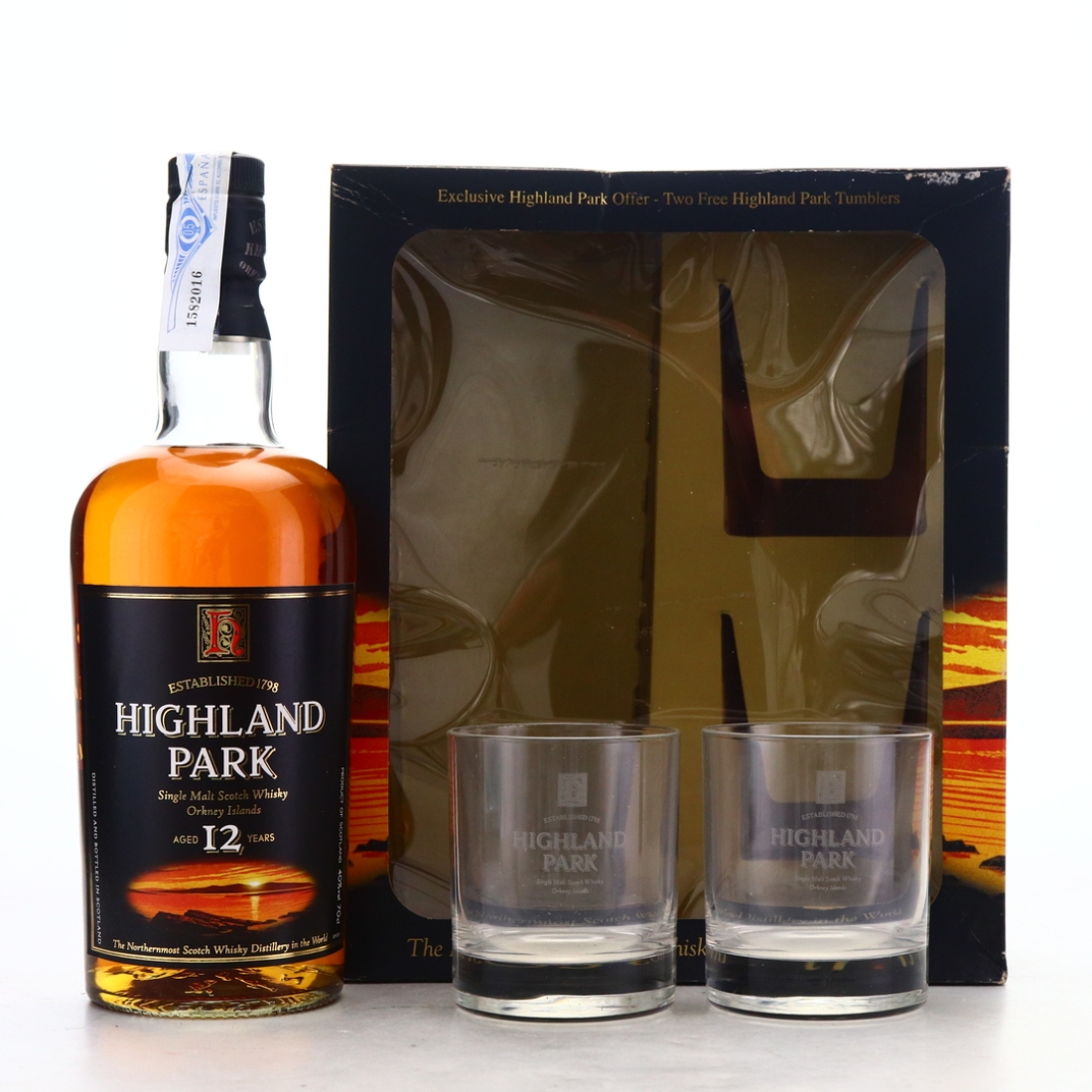 Highland Park 12 Year Old early 2000s Gift Pack
