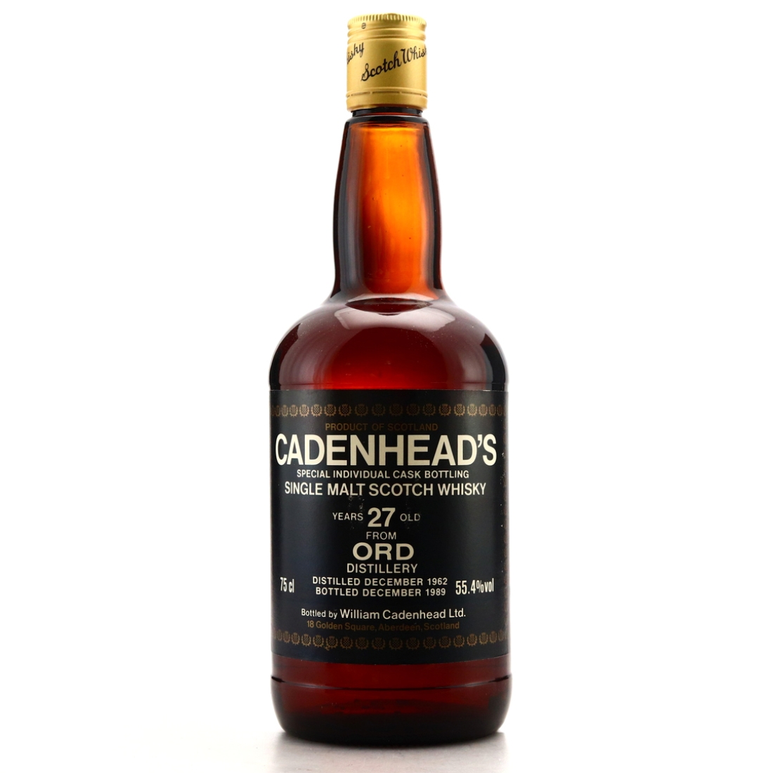 Glen Ord 1962 Cadenhead's 27 Year Old