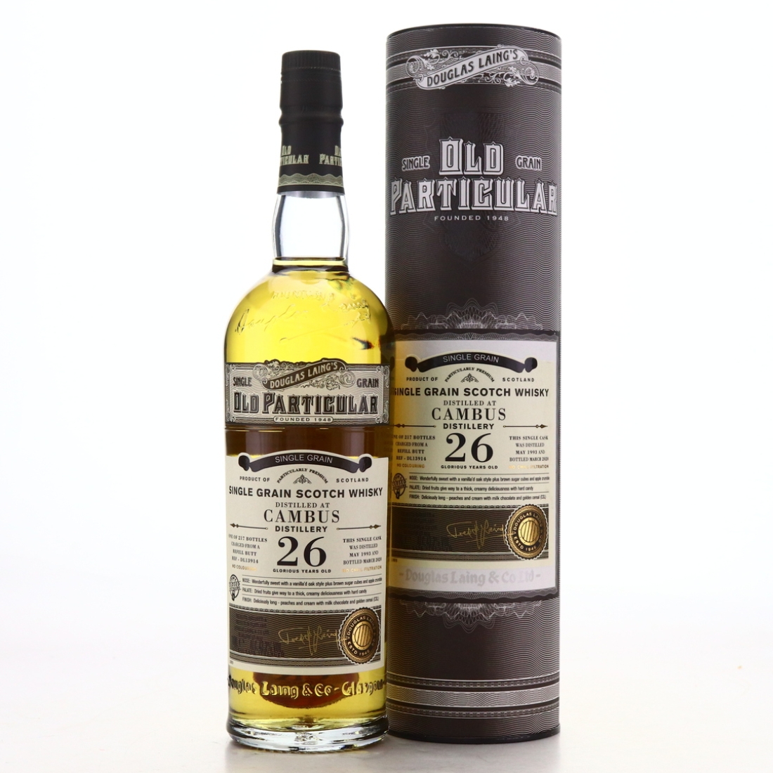 Cambus 1993 Douglas Laing 26 Year Old / Southport Whisky Festival 2020