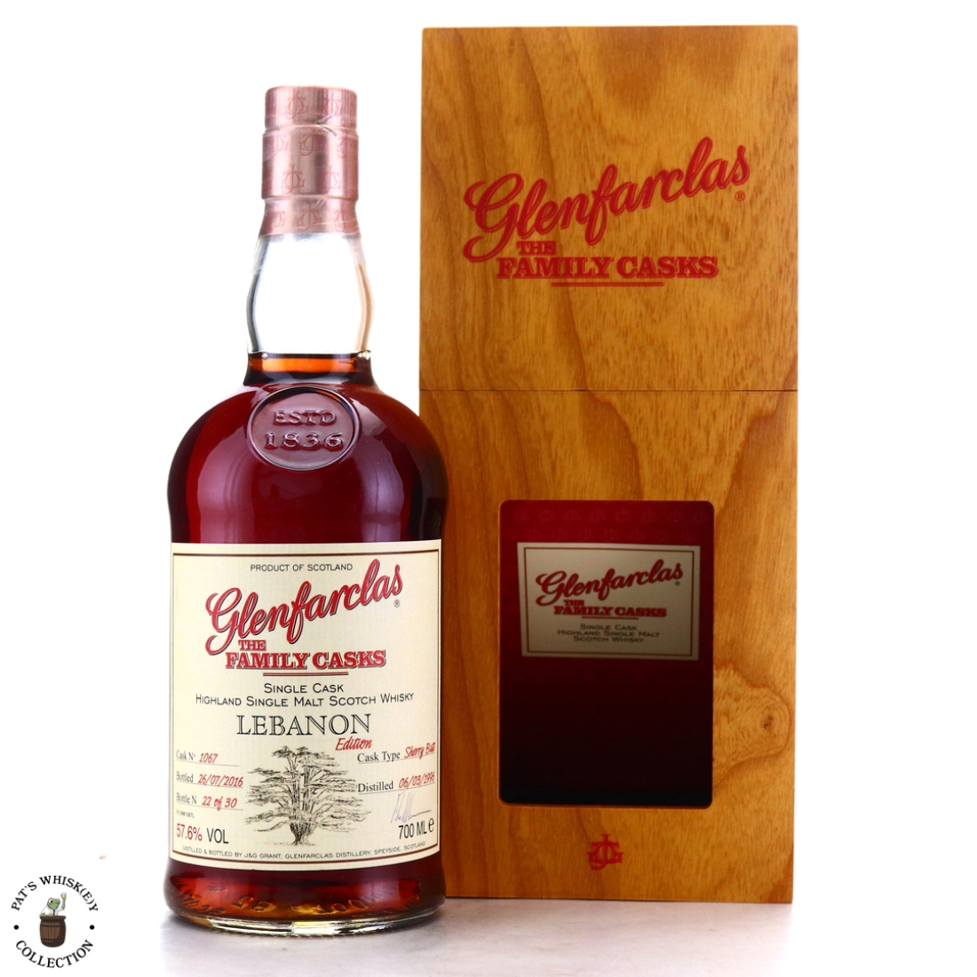 Glenfarclas 1996 Family Cask #1067 / Lebanon Edition