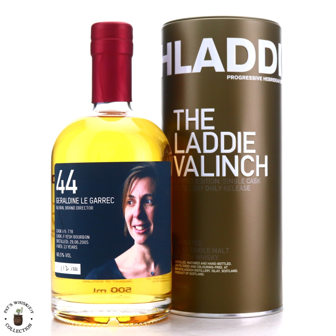Bruichladdich 2005 Geraldine le Garrec Valinch 13 Year Old / Fresh Bourbon