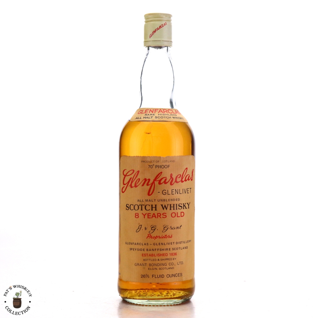 Glenfarclas 8 Year Old 1970s 