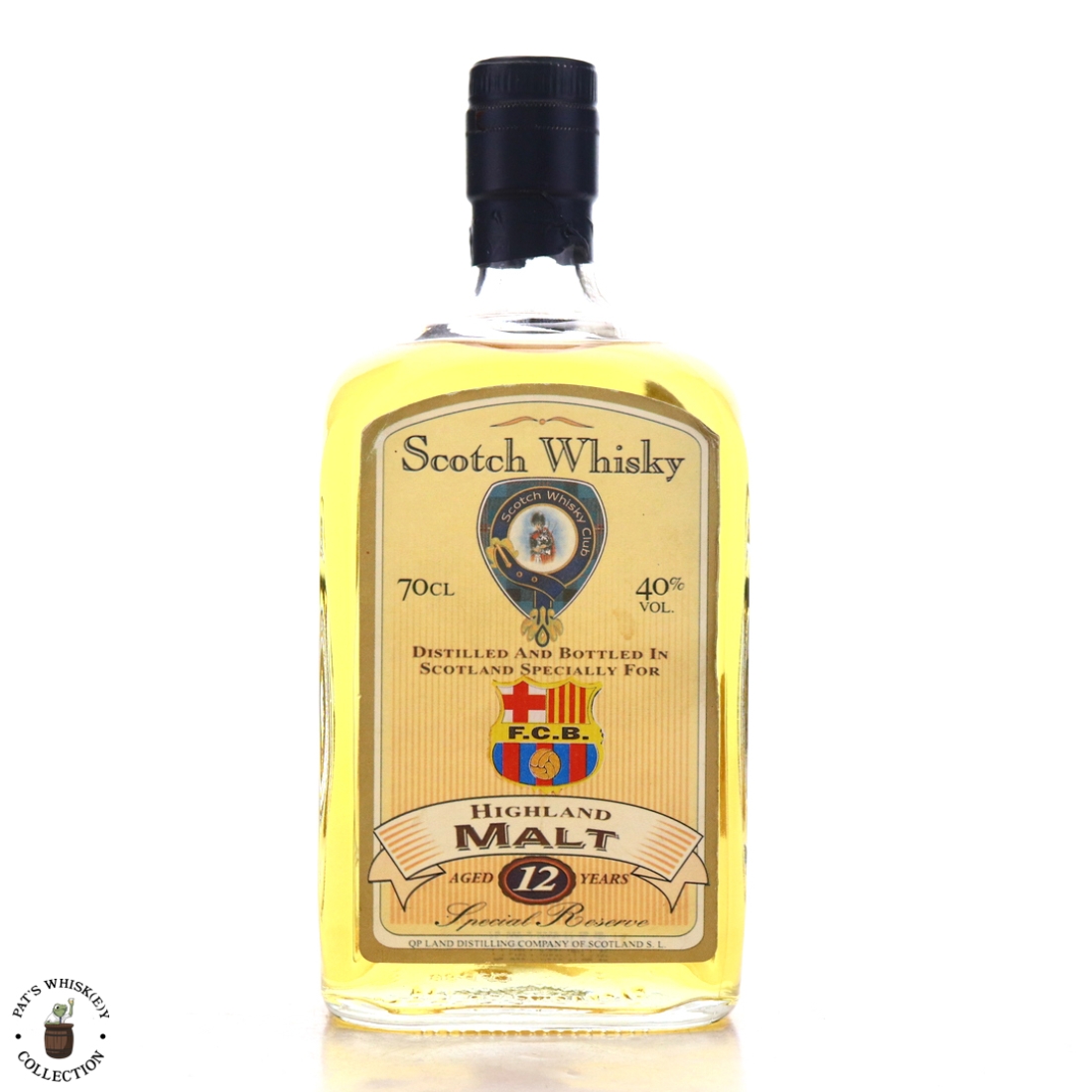QP Land 12 Year Old Highland Malt / FC Barcelona