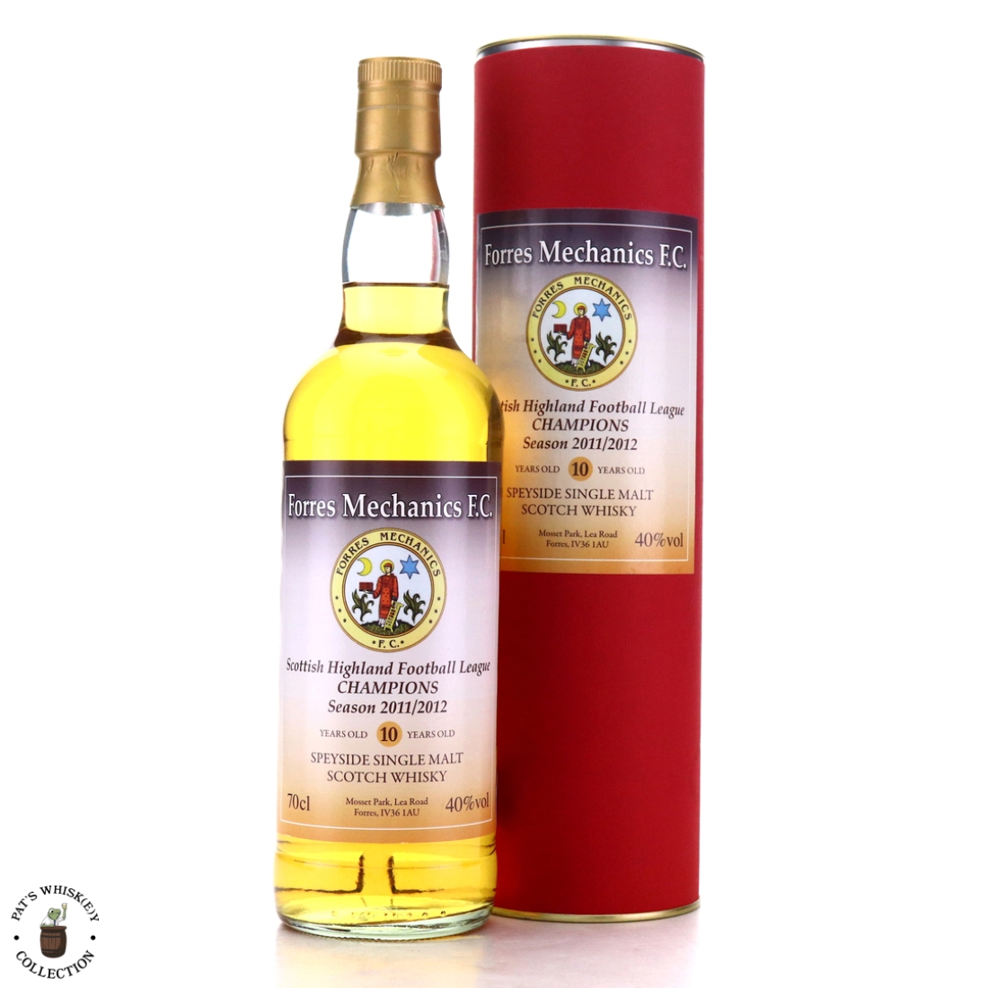 Forres Mechanics FC 10 Year Old Speyside Single Malt
