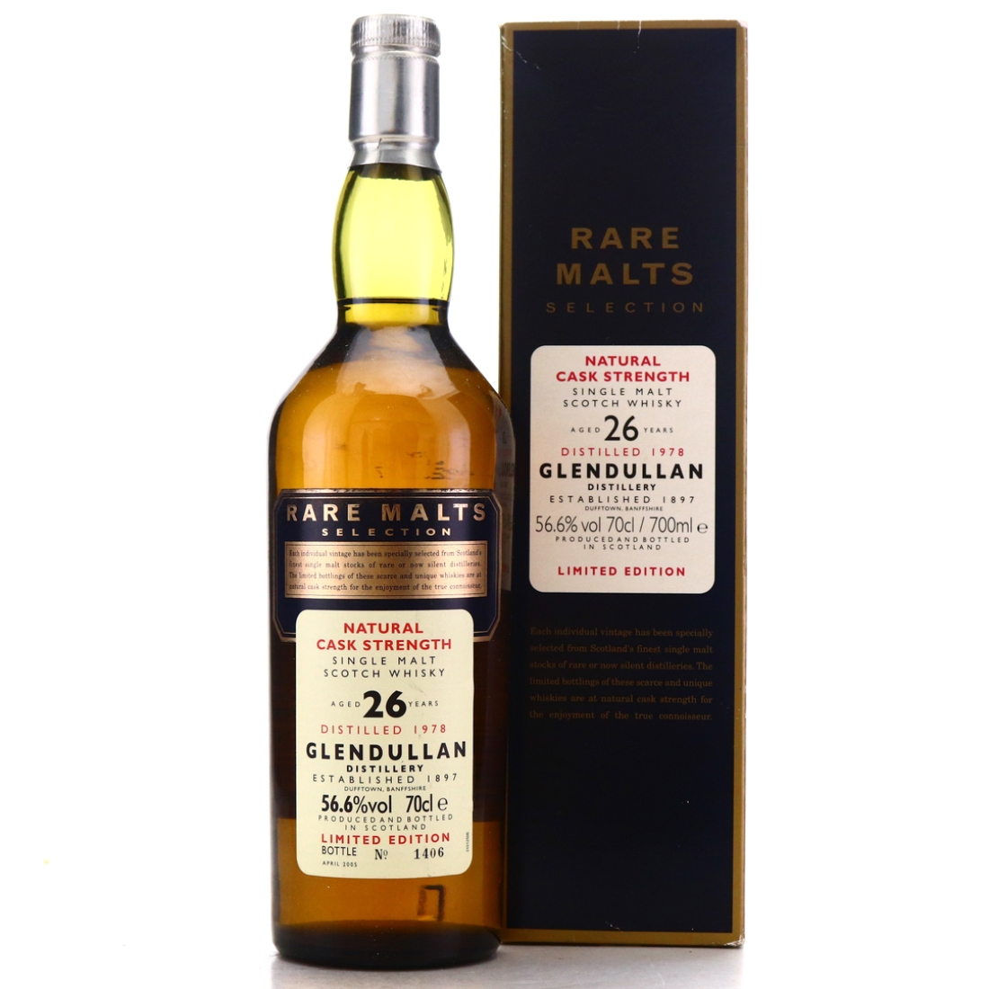 Glendullan 1978 Rare Malt 26 Year Old / 56.6%