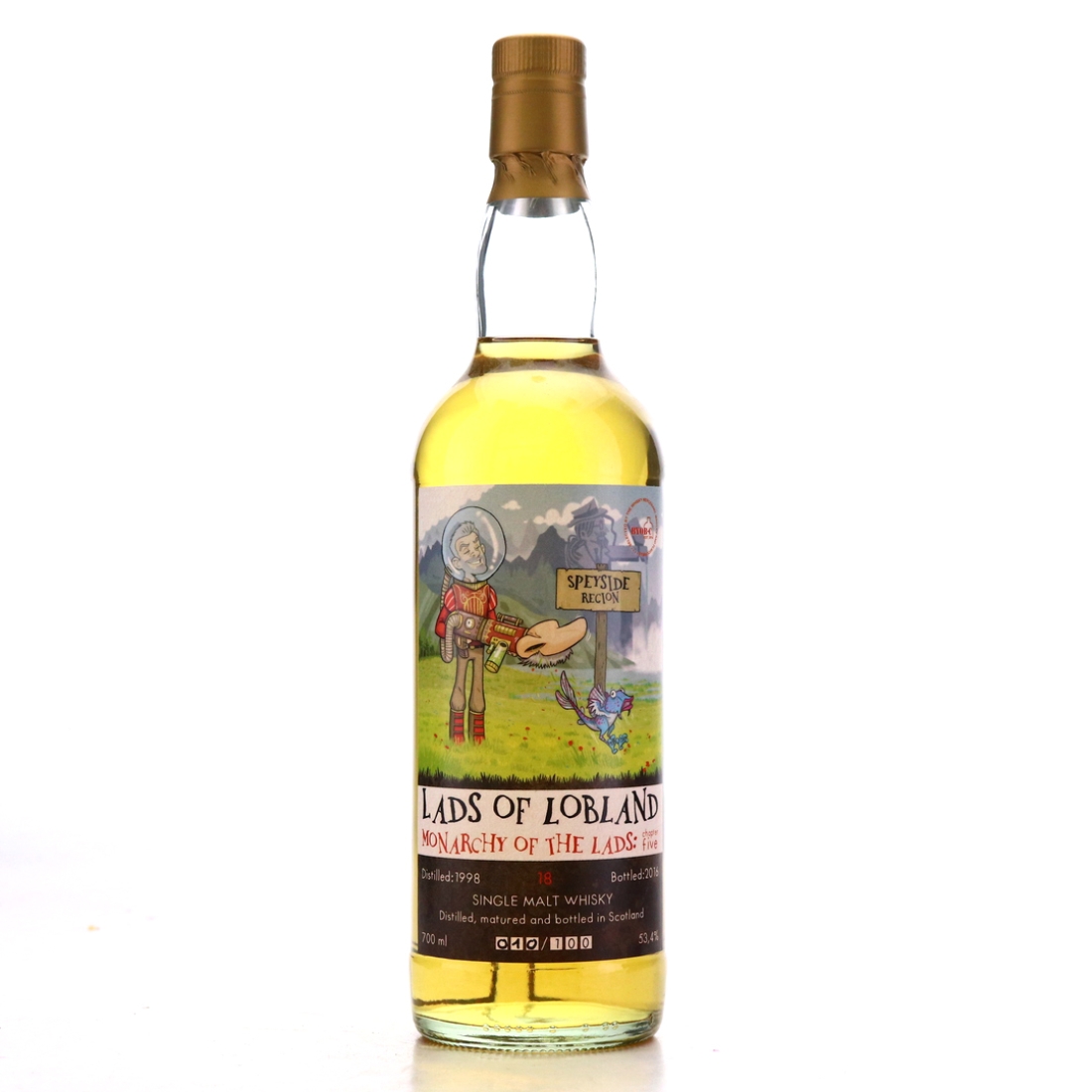 Speyside Single Malt 1998 Lads of Lobland 18 Year Old / Chapter Five