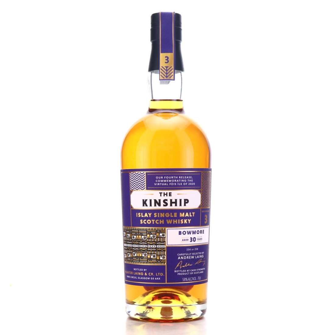 Bowmore 30 Year Old Hunter Laing Kinship / Feis Ile 2020