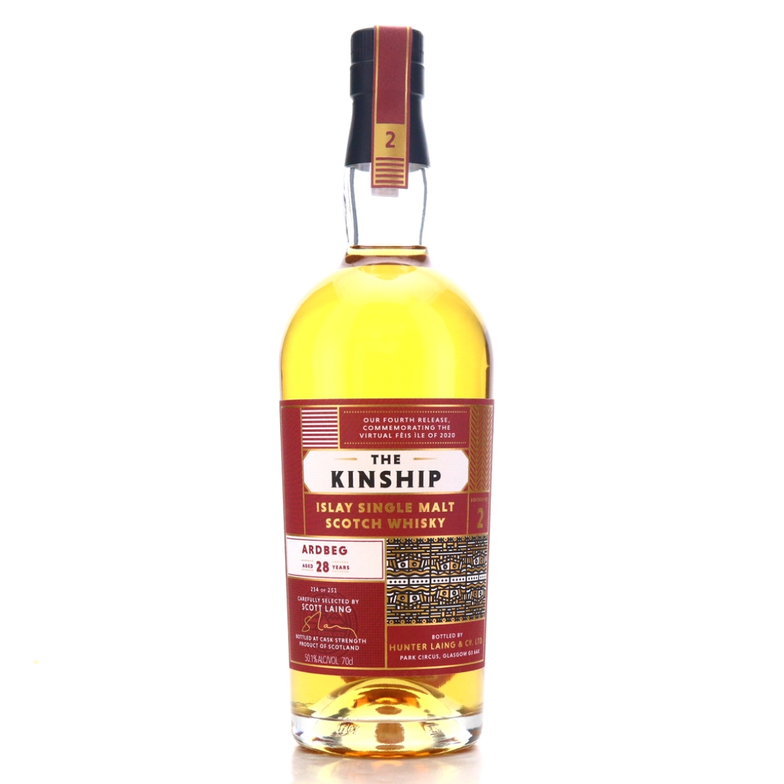 Ardbeg 28 Year Old Hunter Laing Kinship / Feis Ile 2020