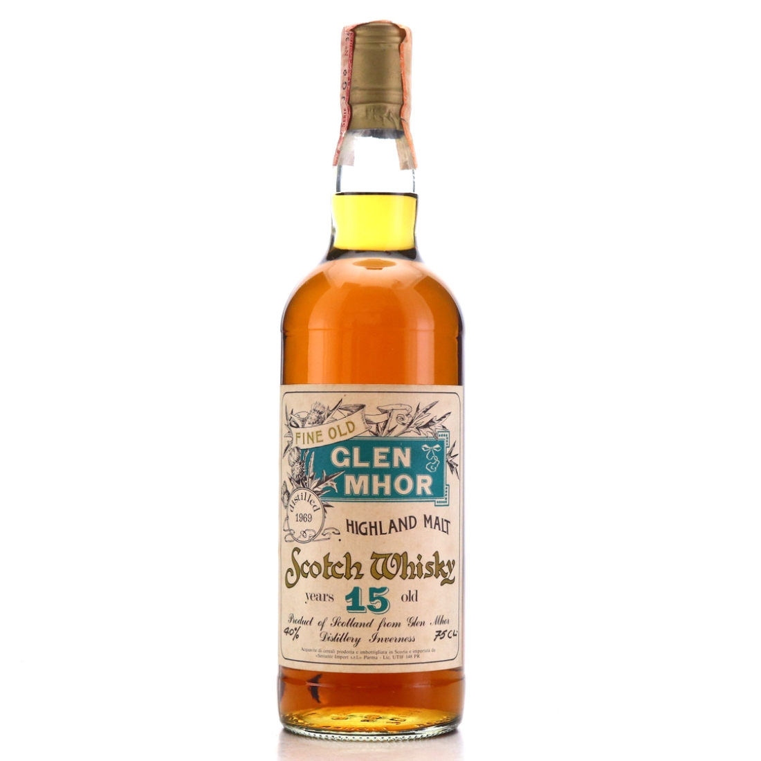 Glen Mhor 1969 Sestante 15 Year Old