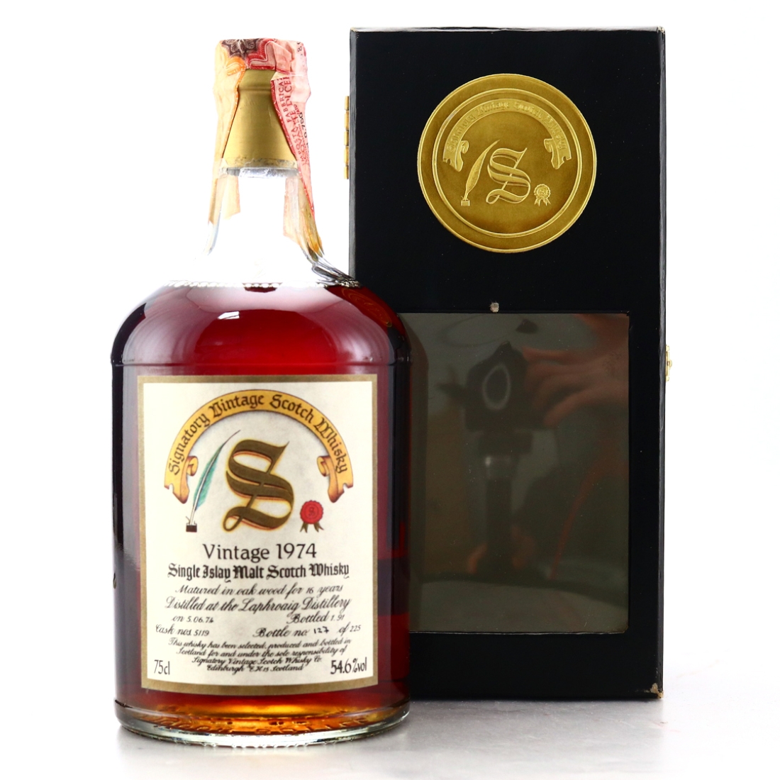 Laphroaig 1974 Signatory Vintage 16 Year Old