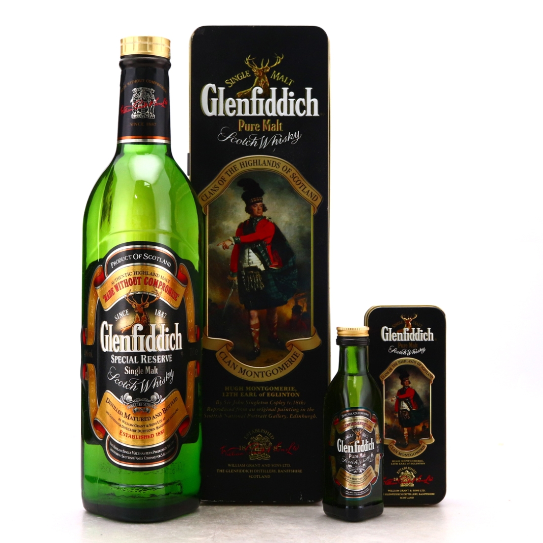 Glenfiddich Clans of the Highlands & Miniature / Clan Montgomerie