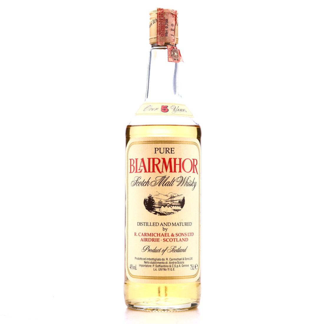 Blairmhor 5 Year Old 1980s / Soffiantino Import