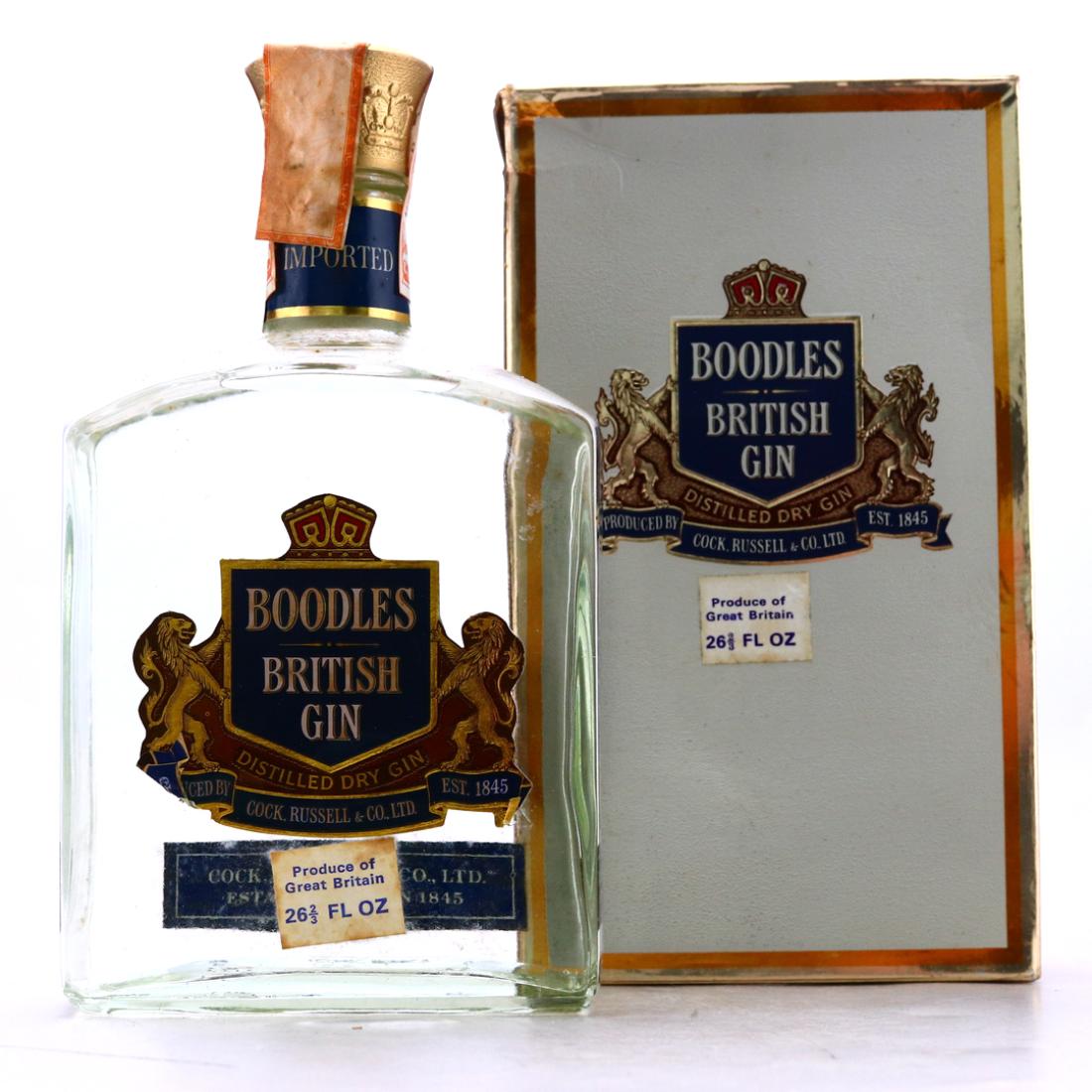 Boodles British Gin 1970s Whisky | Whisky Auctioneer