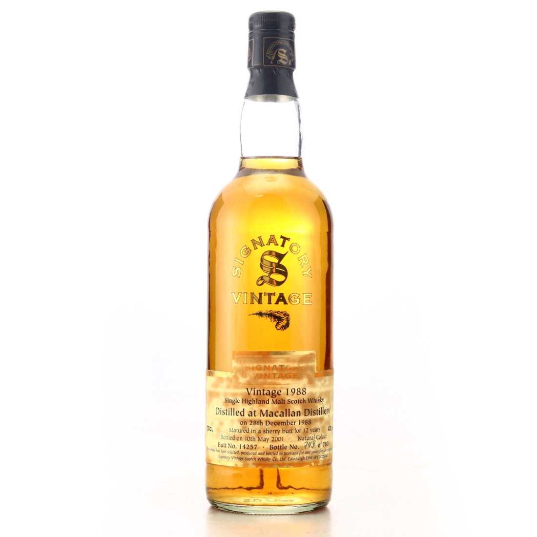 Macallan 1988 Signatory Vintage 12 Year Old
